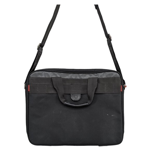 Wenger Swiss Gear The Legacy Laptop Briefcase Travel Bag Black Travel Crossbody - Picture 2 of 12